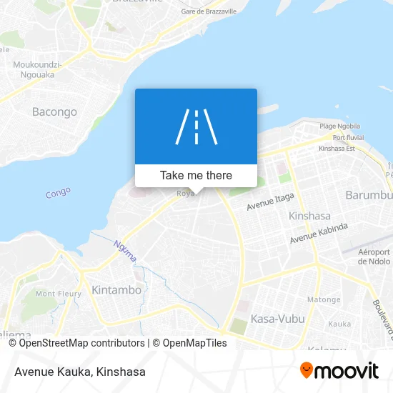 Avenue Kauka map