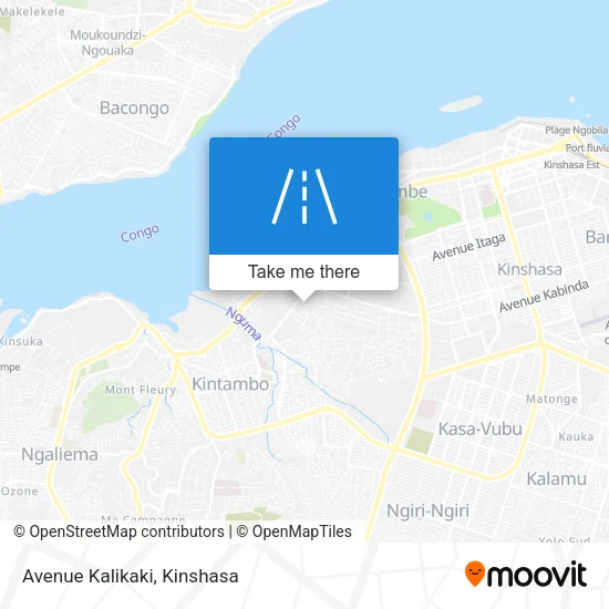 Avenue Kalikaki map