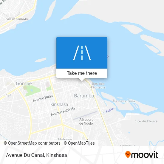 Avenue Du Canal map