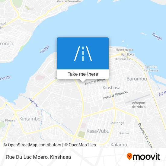 Rue Du Lac Moero map
