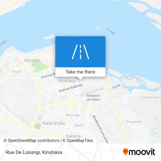 Rue De Luvungi map