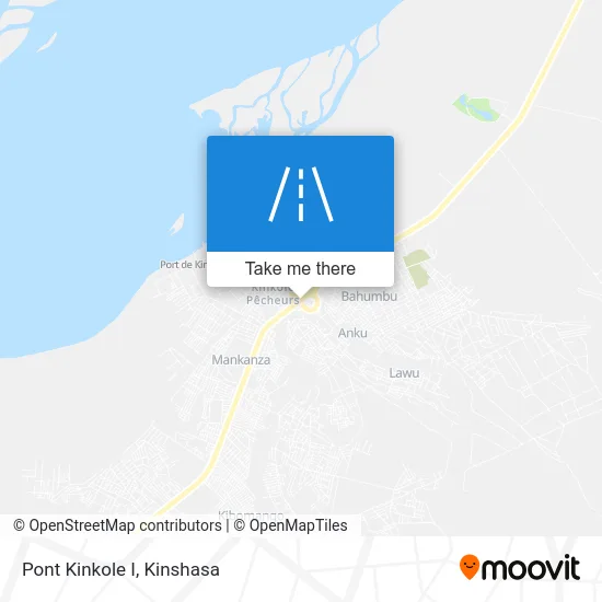 Pont Kinkole I map