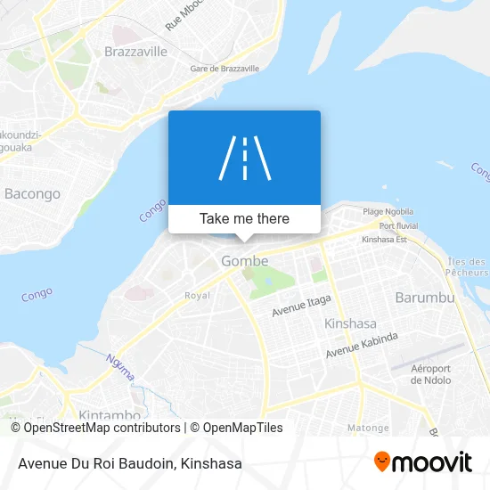 Avenue Du Roi Baudoin map