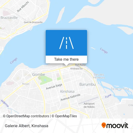 Galerie Albert map
