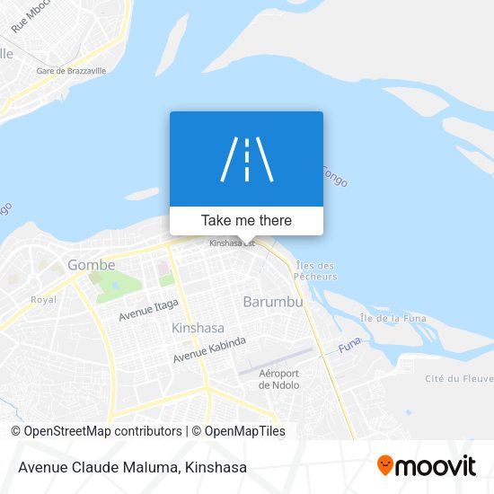 Avenue Claude Maluma map