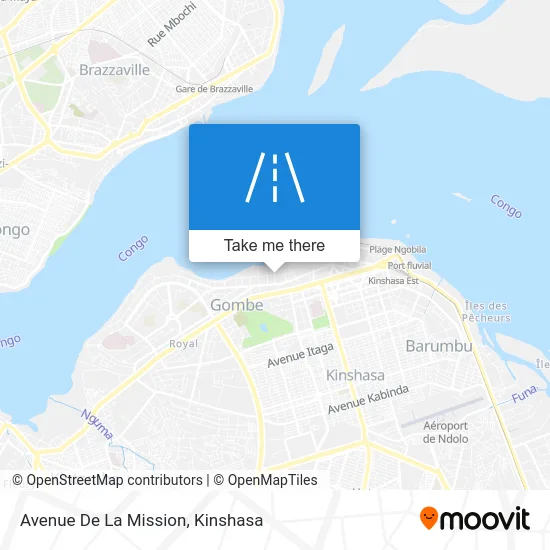 Avenue De La Mission map