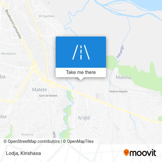 Lodja map