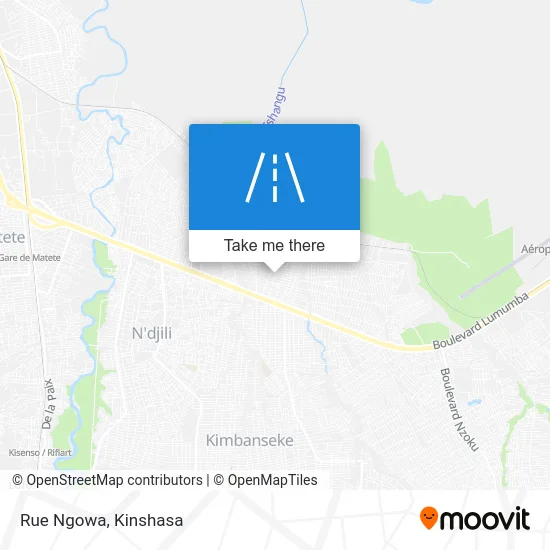 Rue Ngowa map