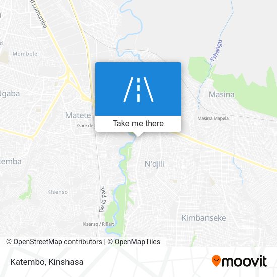 Katembo map