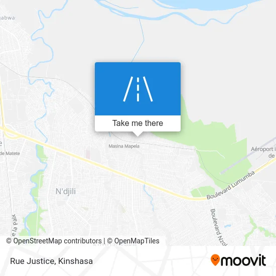 Rue Justice map
