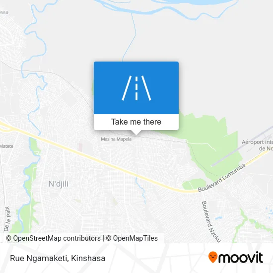 Rue Ngamaketi map