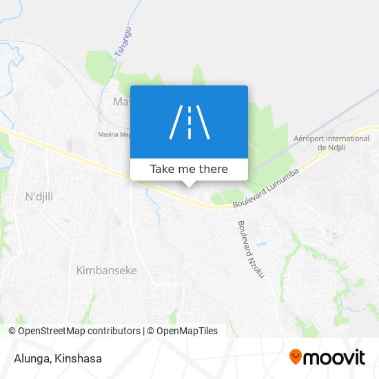 Alunga map