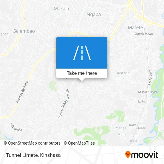 Tunnel Limete map