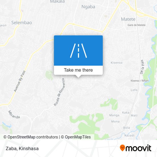 Zaba map