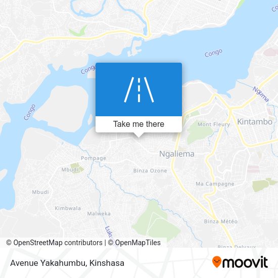Avenue Yakahumbu map