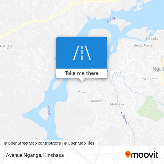 Avenue Nganga map