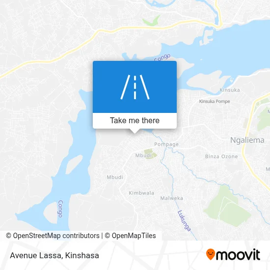 Avenue Lassa map
