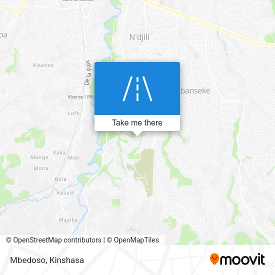 Mbedoso map