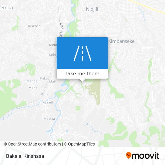 Bakala map