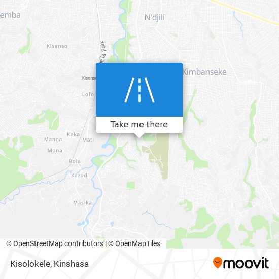 Kisolokele map