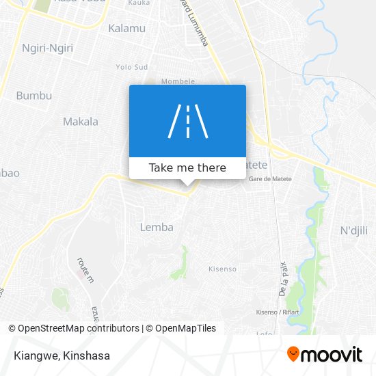 Kiangwe map