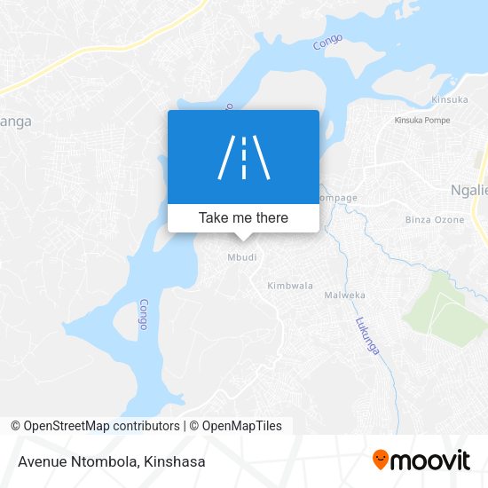 Avenue Ntombola map