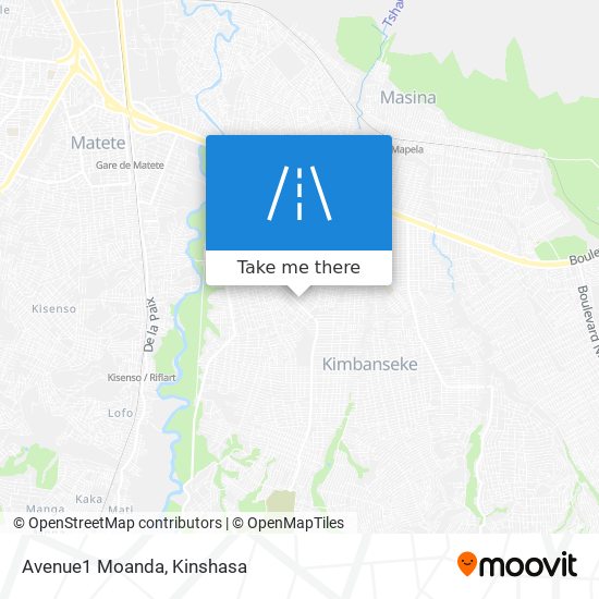 Avenue1 Moanda map