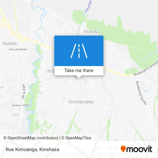 Rue Kimuanga map