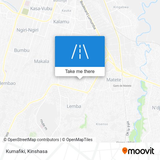 Kumafiki map