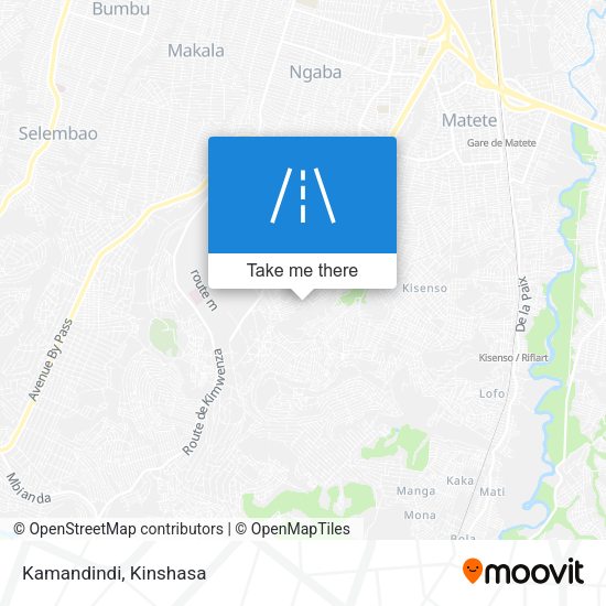 Kamandindi map