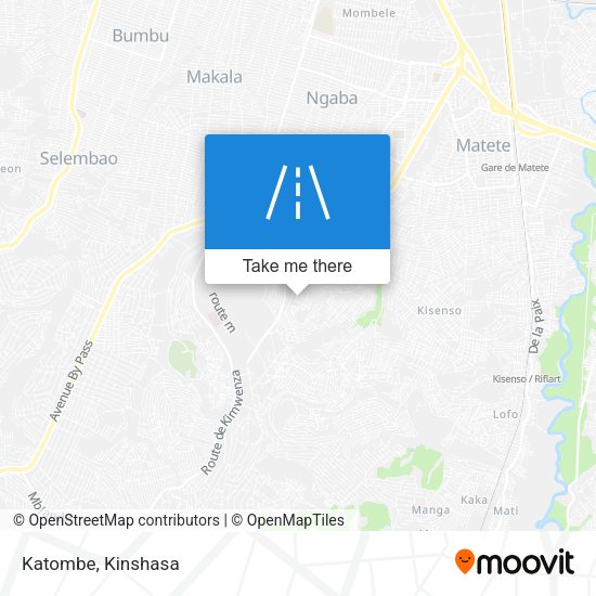 Katombe map