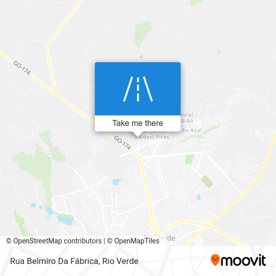 Rua Belmiro Da Fábrica map