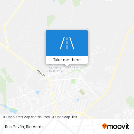 Rua Pavão map