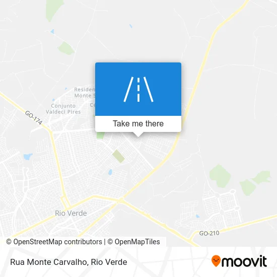 Rua Monte Carvalho map