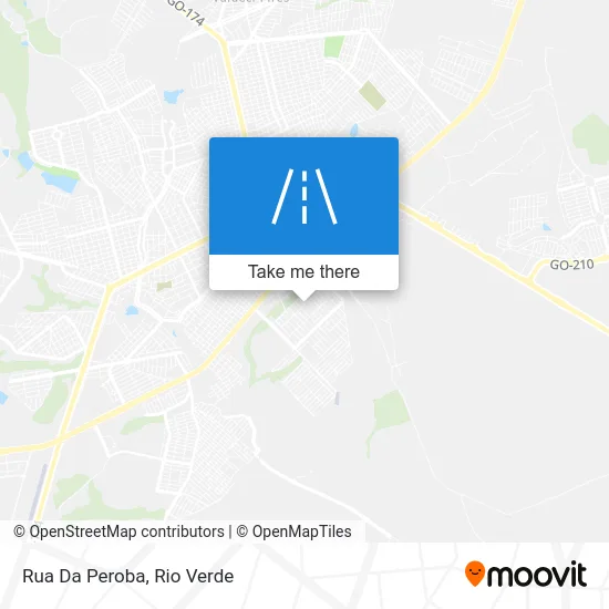 Rua Da Peroba map