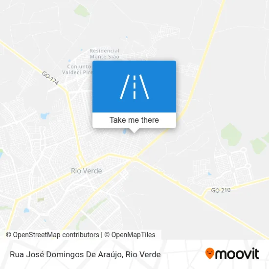 Rua José Domingos De Araújo map