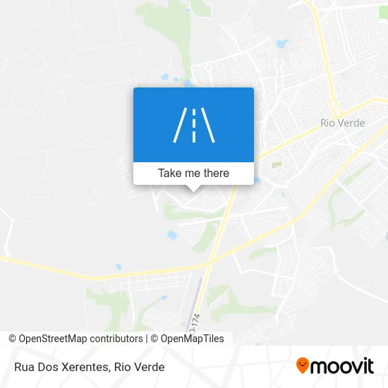 Rua Dos Xerentes map