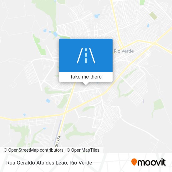 Rua Geraldo Ataides Leao map