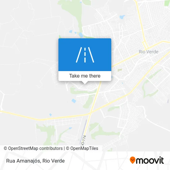 Rua Amanajós map