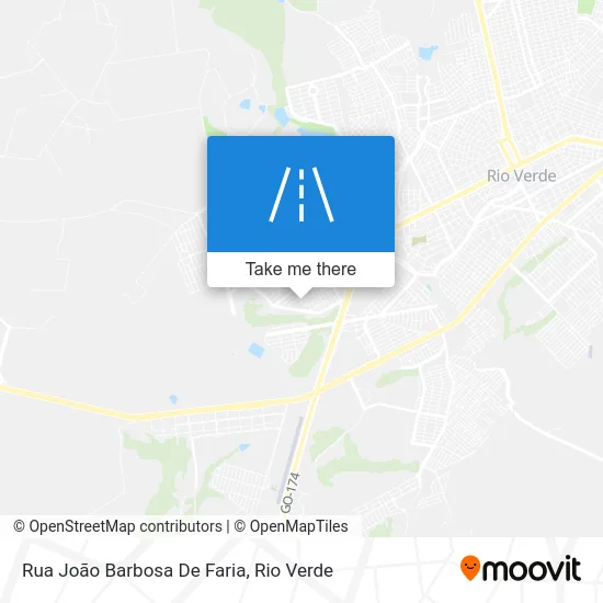 Rua João Barbosa De Faria map