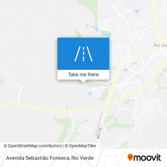 Mapa Avenida Sebastião Fonseca