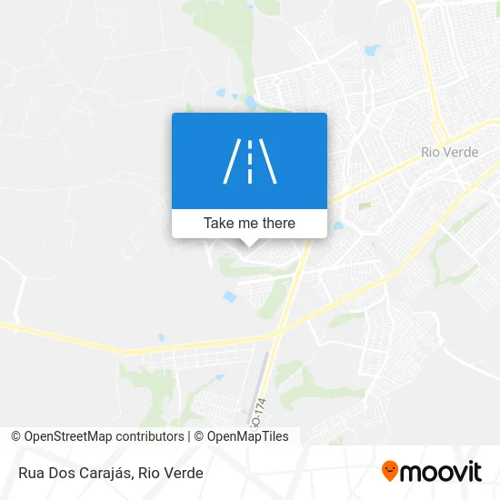 Rua Dos Carajás map