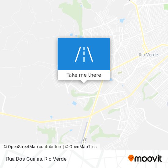 Rua Dos Guaias map