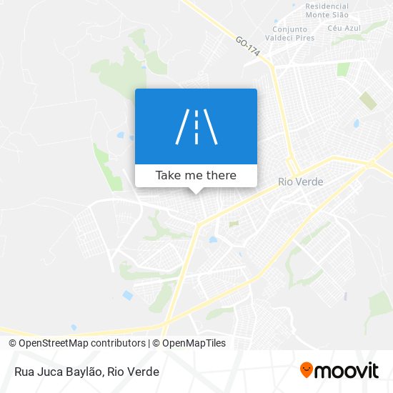 Rua Juca Baylão map