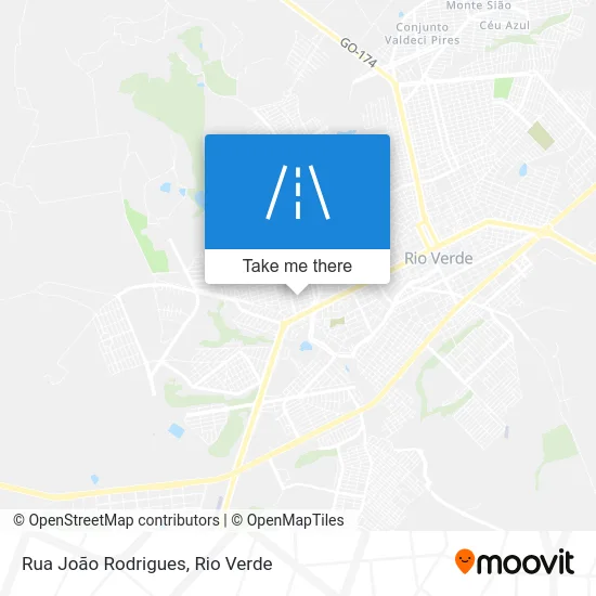 Rua João Rodrigues map
