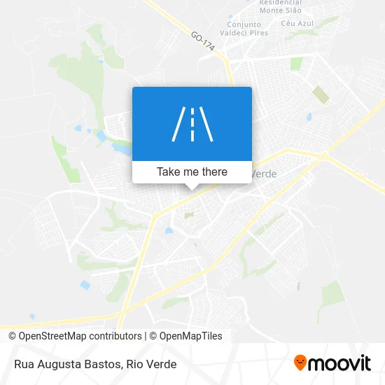 Rua Augusta Bastos map