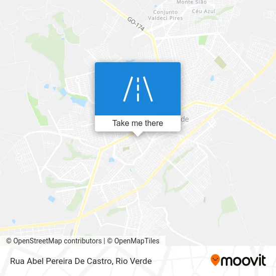 Rua Abel Pereira De Castro map