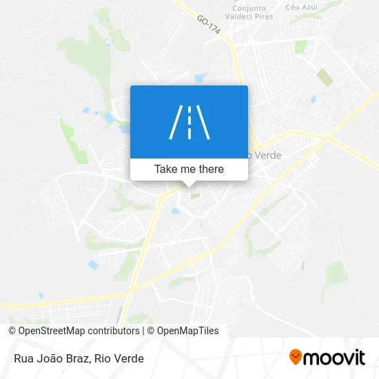 Rua João Braz map