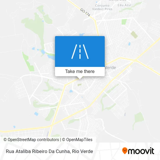 Rua Ataliba Ribeiro Da Cunha map