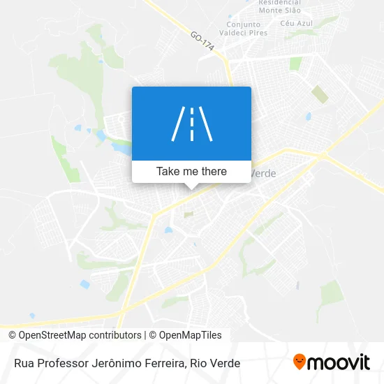 Rua Professor Jerônimo Ferreira map
